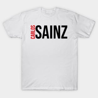 Carlos Sainz Driver Name - 2022 Season T-Shirt